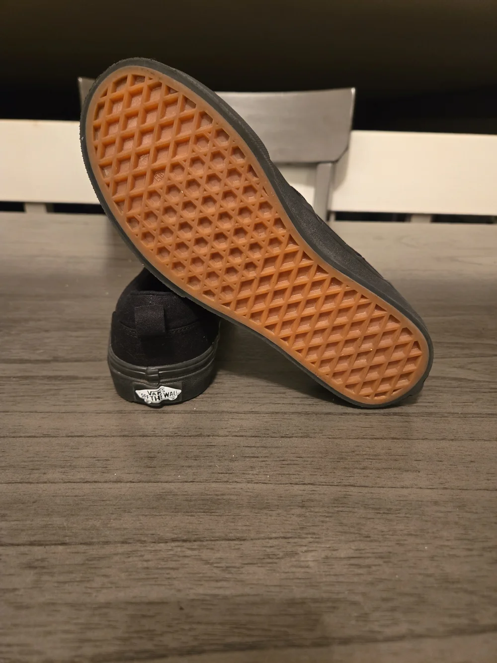 Vans Slip-On Low Top Sneakers in Black